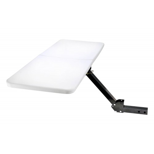 Adjustable Hitch Mount Tailgate Table for Camping Fishing Picnic Sport Events